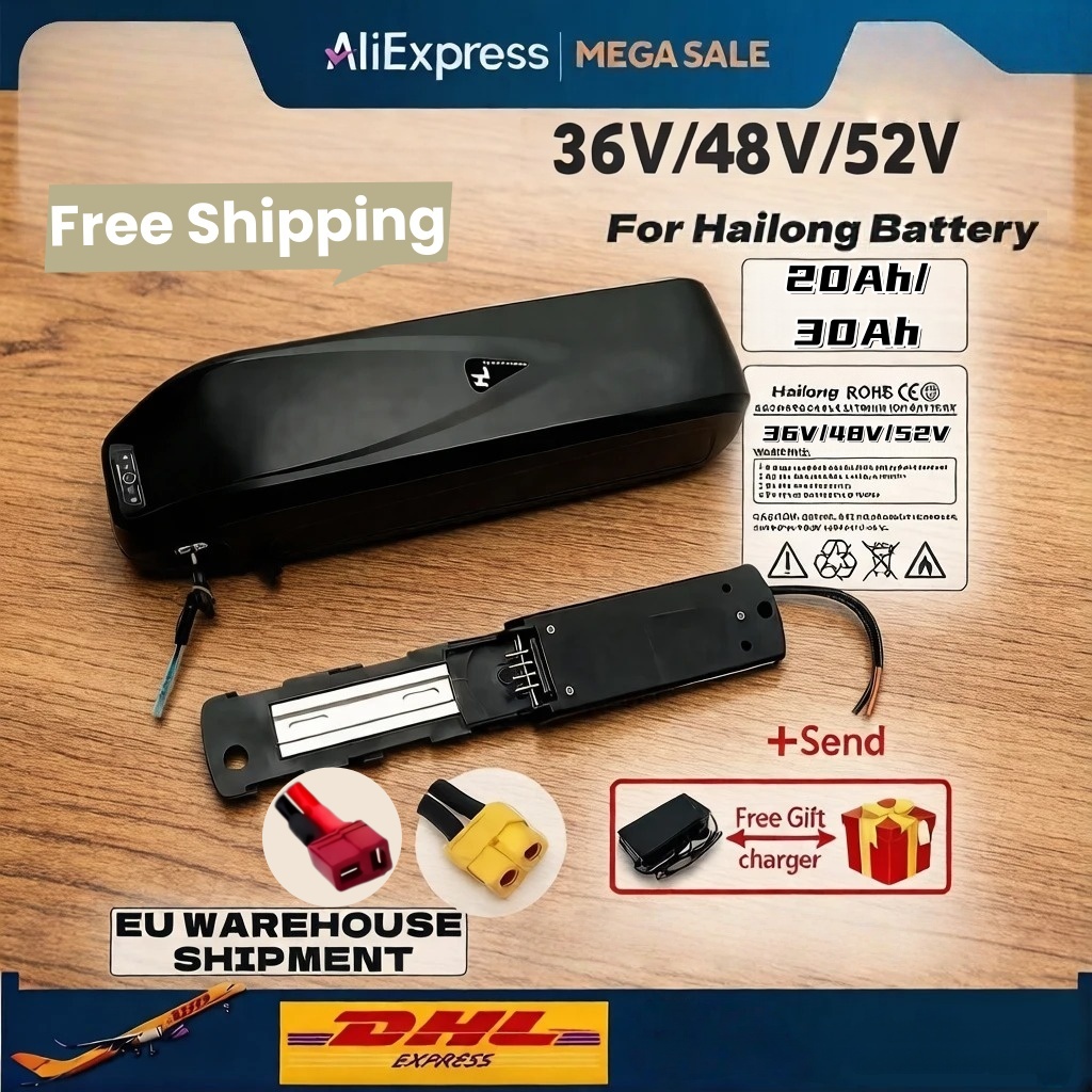 New for Hailong 36V 48V 52V Br - Ebike Battery 48V 20Ah Hailong review and price