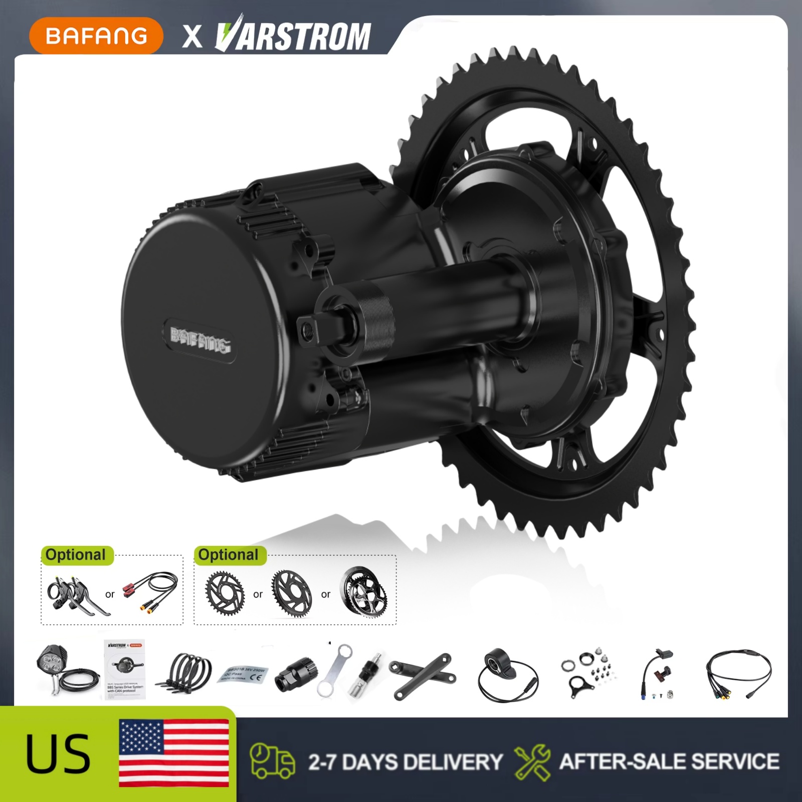 BAFANG 48V 500W 750W Mid Drive - Bafang Bbs02B 48V 750W Mid Drive Kit review and price